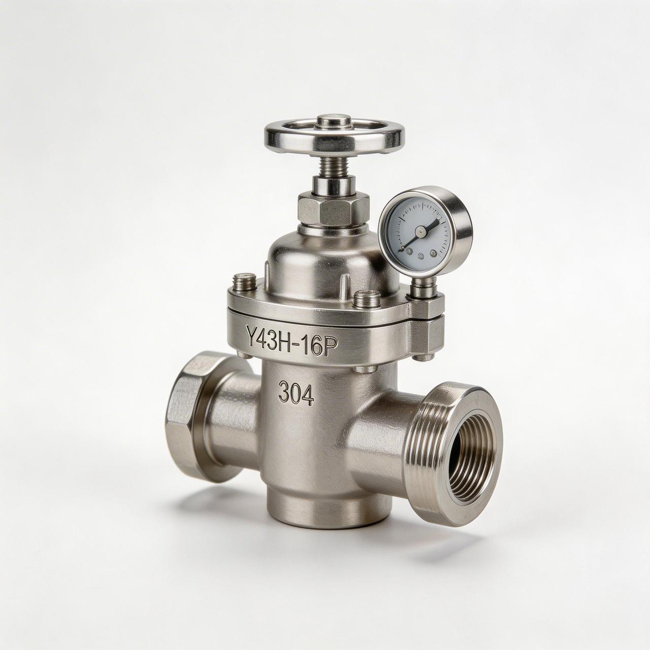 Y43H-16P 不锈钢减压阀